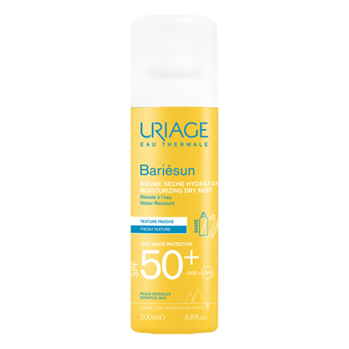 اسپری ضد آفتاب بدون رنگ اوریاژ SPF 50 مدل Bariesun مناسب پوستهای حساس حجم 200 میلیلیتر