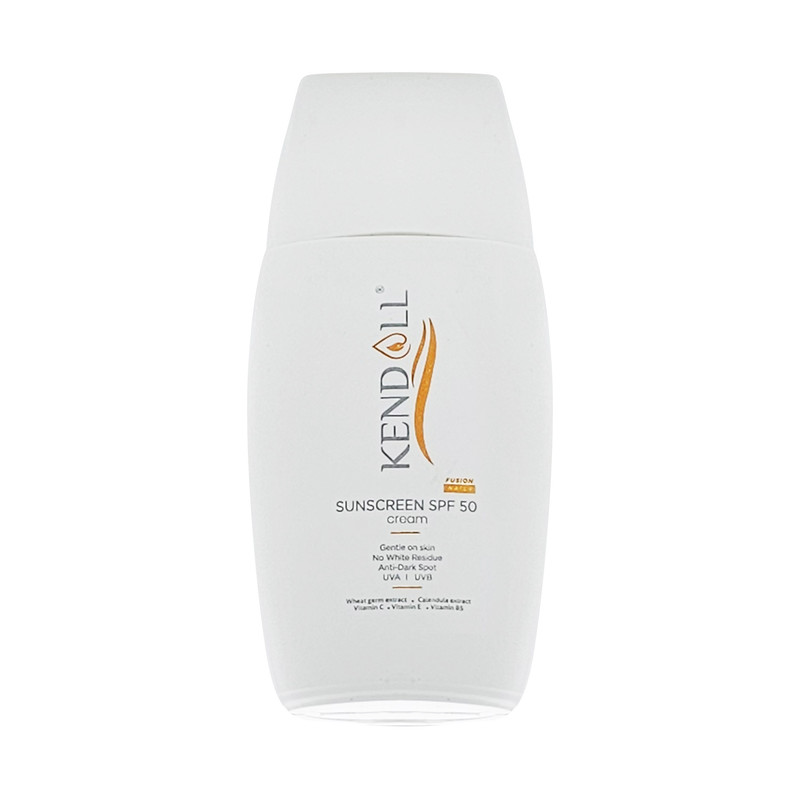 کرم ضد آفتاب بدون رنگ کندال SPF 50 مدل mo01 مناسب انواع پوست حجم 40 میلیلیتر