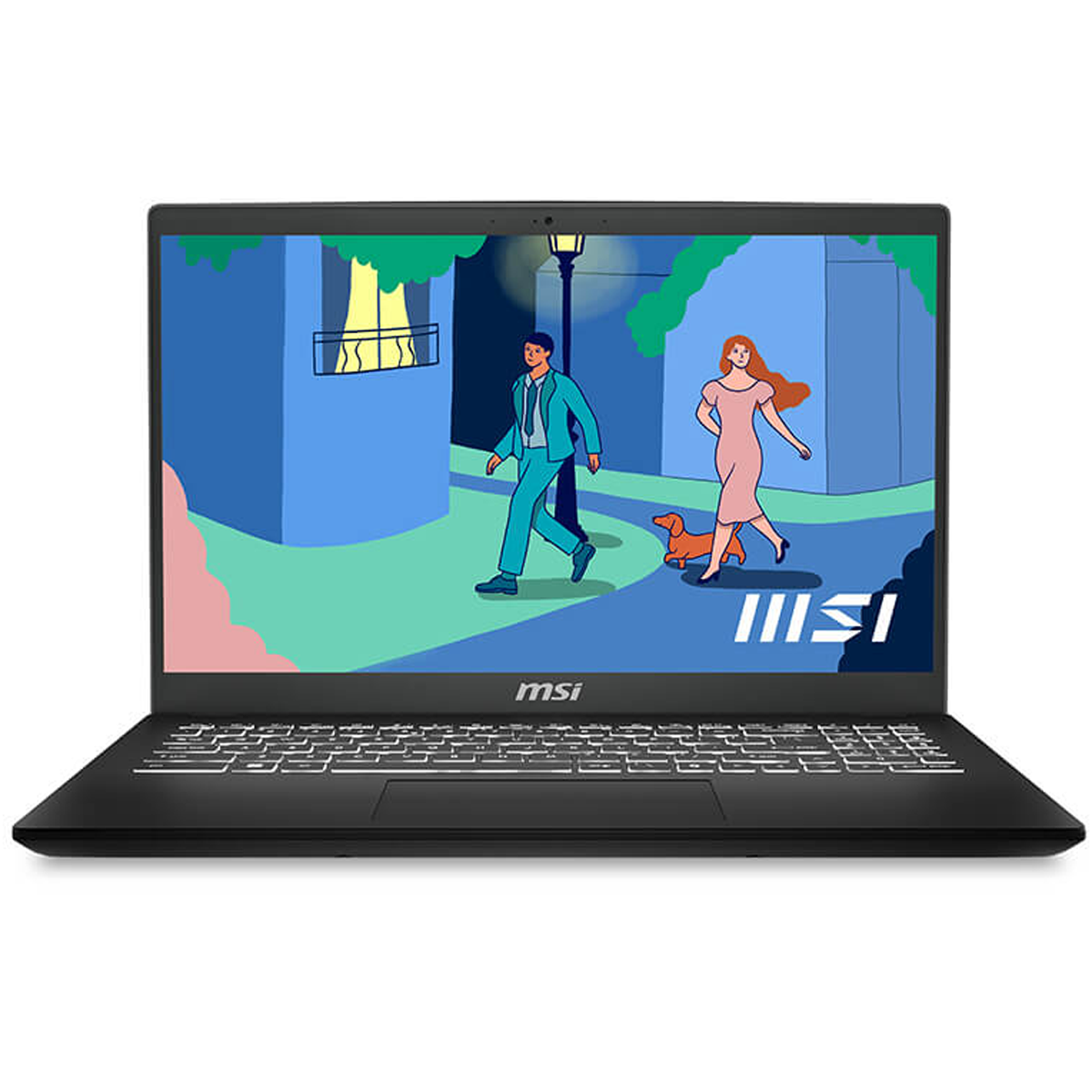 لپ تاپ ام اس آی 15.6 اینچی مدل Modern 15 B13M i7 1355u 16GB 512GB SSD Iris XE