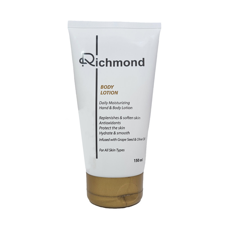 لوسیون بدن ریچموند مدل moisturizing حجم 150 میلی لیتر لوسیون بدن ریچموند مدل moisturizing حجم 150 میلی لیتر