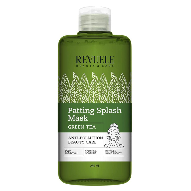 ماسک صورت رووئله مدل  Patting Splash Mask Green tea حجم 250 میلی لیتر