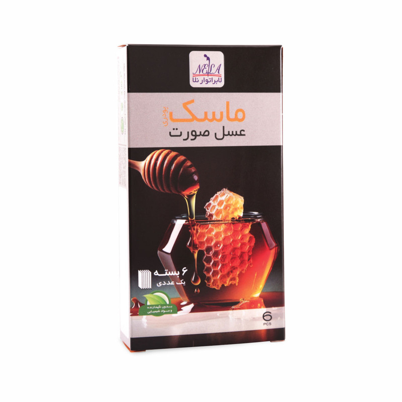 ماسک عسل صورت لابراتوار نلا مدل پودری 01 وزن 10 گرم