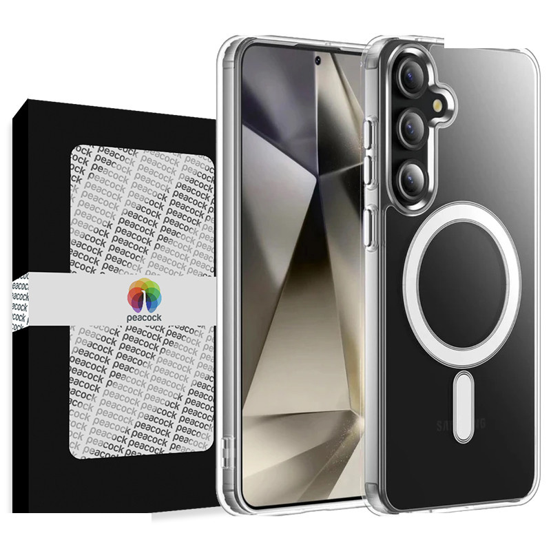 کاور گوشی موبایل سامسونگ Galaxy S23 Fe پیکوک مدل Clear Magsafe