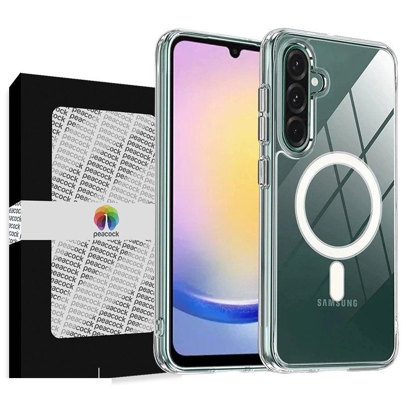 کاور گوشی موبایل سامسونگ Galaxy A17 پیکوک مدل Clear Magsafe