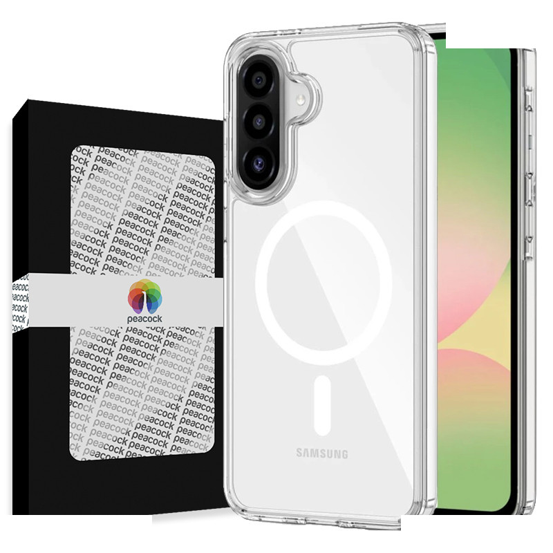 کاور گوشی موبایل سامسونگ Galaxy A56 پیکوک مدل Clear Magsafe
