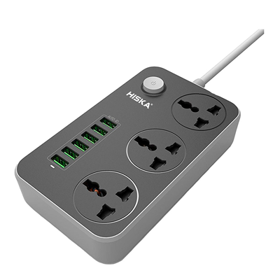 چند راهی برق هیسکا مدل CH-5510 چند راهی برق هیسکا مدل CH-5510-small-image