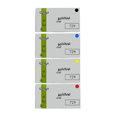 کارتریج ایرانیکا طرح کانن 729SET-IR ست چهار رنگ