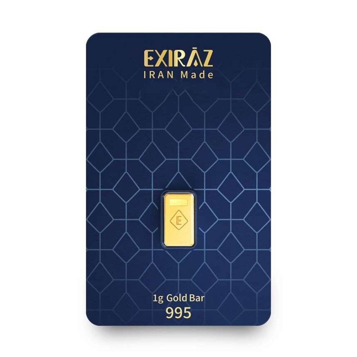 شمش طلا 24 عیار اکسیراز 1 گرمی-small-image