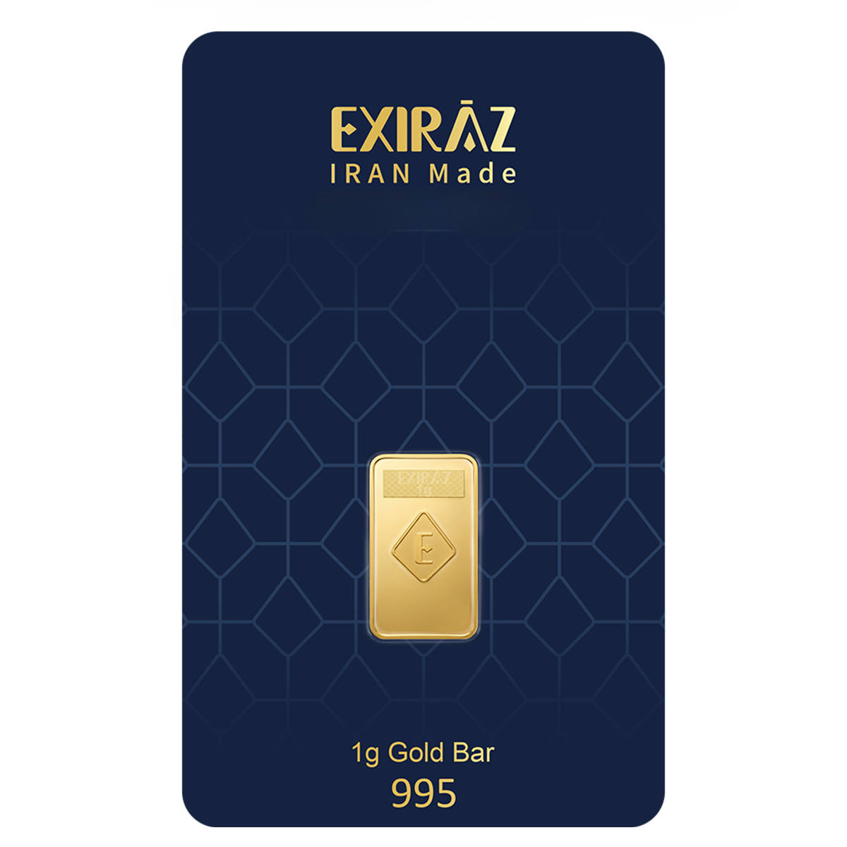 شمش طلا 24 عیار اکسیراز 1 گرمی-small-image