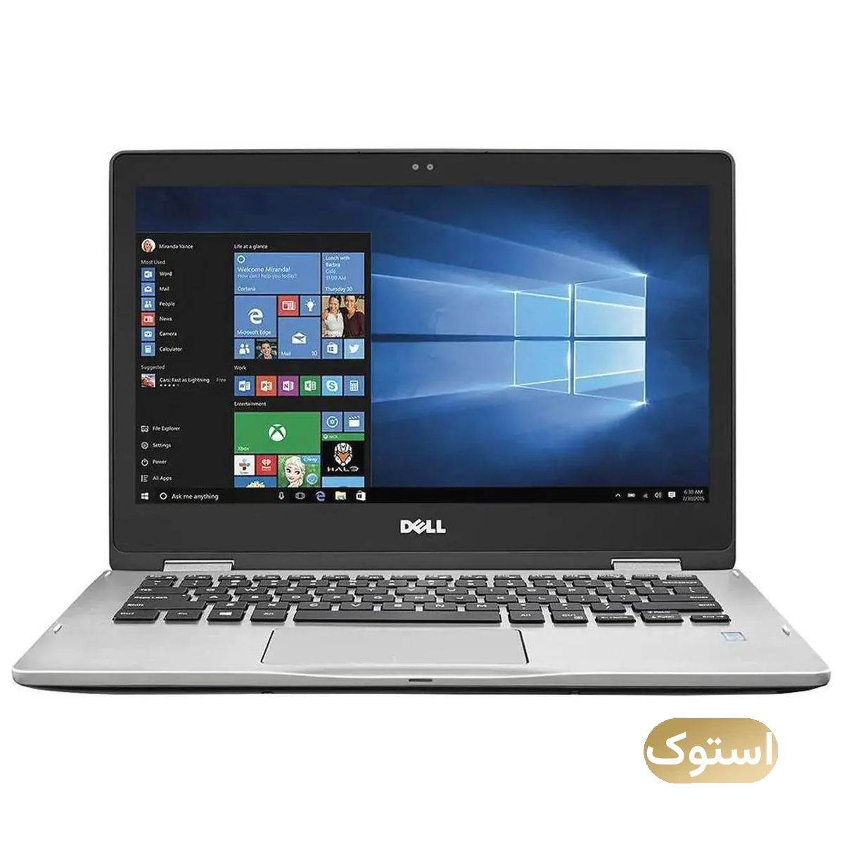 لپ تاپ استوک USED - دل 13.3 اینچی مدل Inspiron P69G i5 7200U 8145U 8GB 256GB - نقره ای