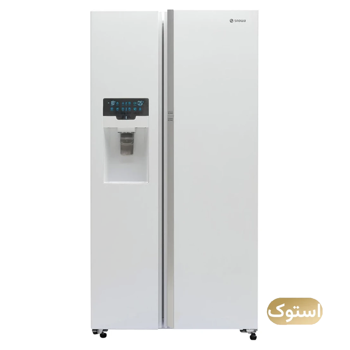 یخچال فریزر ساید بای ساید استوک Open Box - اسنوا مدل S3Di-S100-W - سفید-small-image