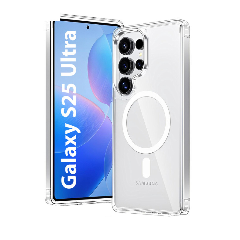 کاور اسپایدر مدل مگ سیف مناسب برای گوشی موبایل سامسونگ Galaxy S25 Ultra