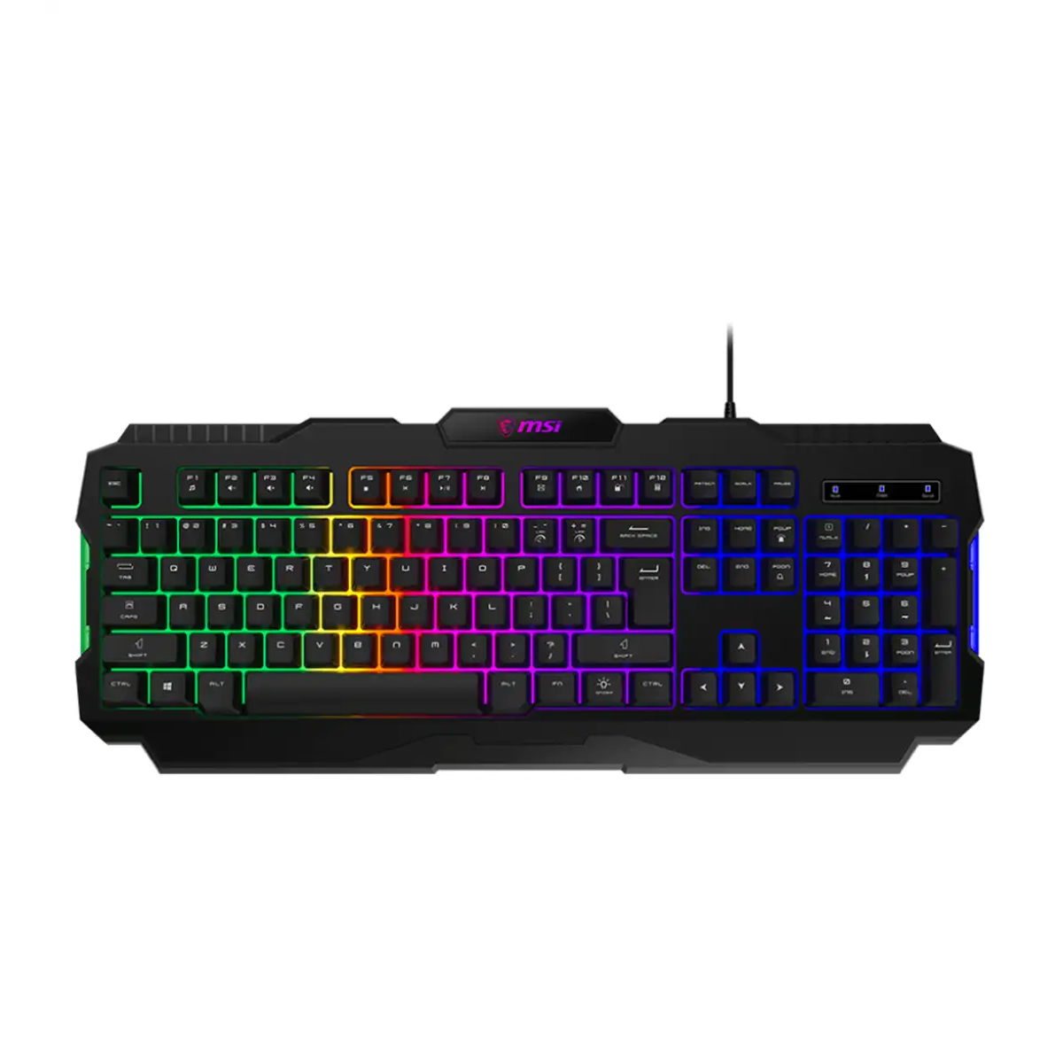 کیبورد گیمینگ ام اس آی مدل FORGE GK100-small-image