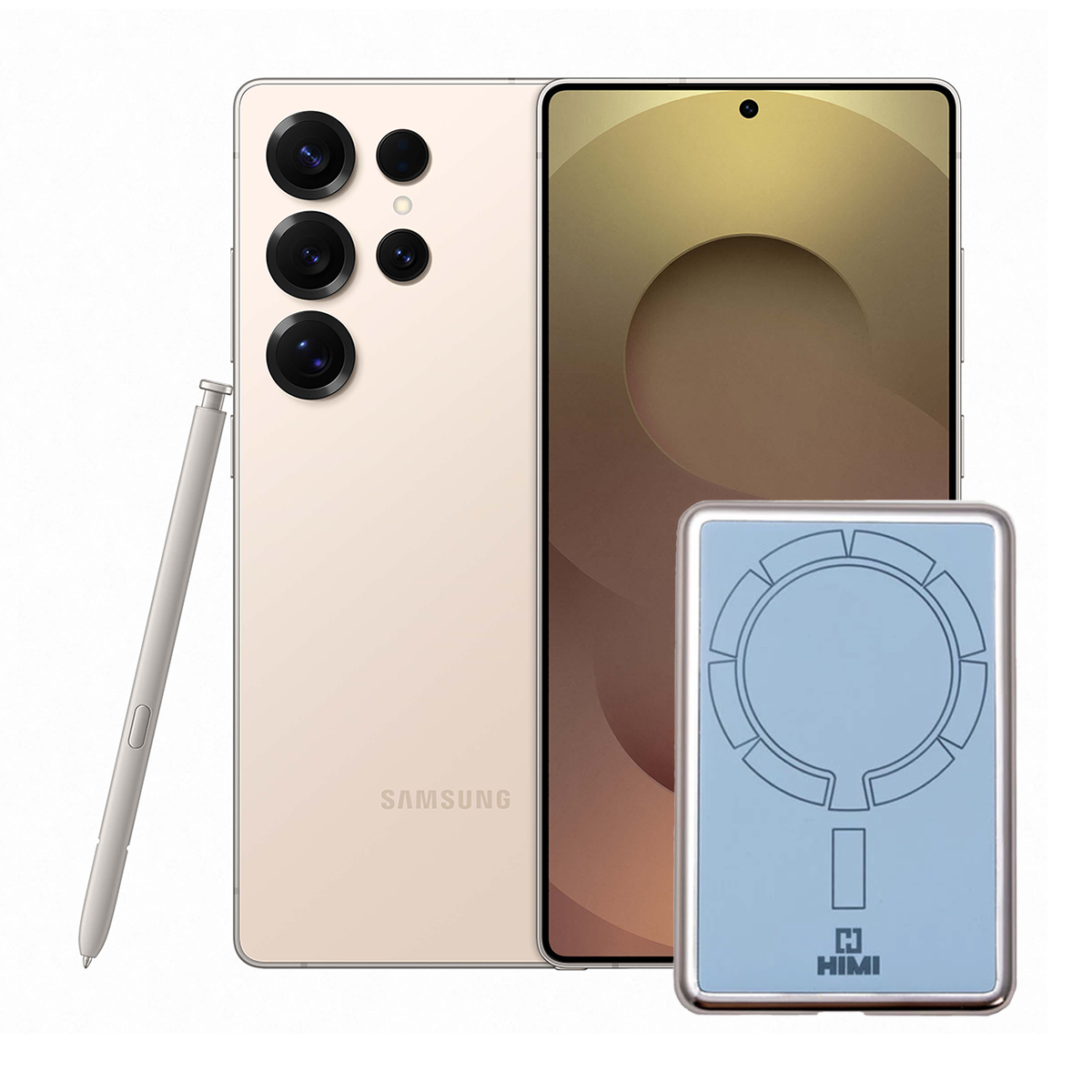 گوشی موبایل سامسونگ Galaxy S25 Ultra 5G ظرفیت 256 گیگابایت رم 12 گیگابایت - ویتنام به همراه هدیه پاوربانک هیمی مدل Volta Air ظرفیت 5000 میلی آمپر ساعت-small-image