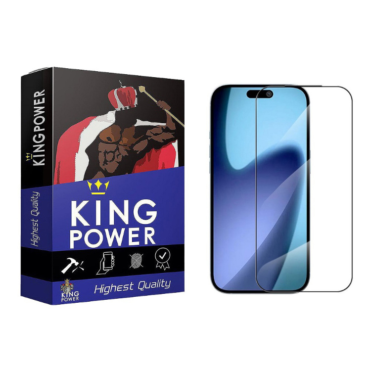 محافظ صفحه نمایش گوشی کینگ پاور مدل SUD-ESD مناسب اپل iPhone 17/17 Pro