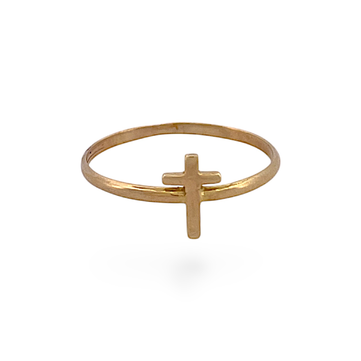 انگشتر بدون نگین مینیمال زنانه 18 عیار سایز 53 انگشتر بدون نگین مینیمال زنانه 18 عیار سایز 53