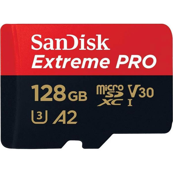 کارت حافظه microSDXC سن دیسک مدل Extreme PRO کلاس A2 استاندارد UHS-I U3 سرعت 170MBs ظرفیت 128 گیگابایت کارت حافظه microSDXC سن دیسک مدل Extreme PRO کلاس A2 استاندارد UHS-I U3 سرعت 170MBs ظرفیت 128 گیگابایت