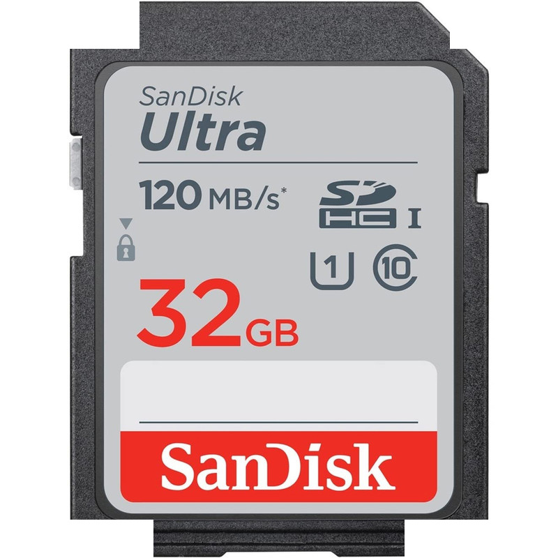 کارت حافظه SDXC  مدل Ultra کلاس 10 استاندارد UHS-I U1 سرعت 120MBps ظرفیت 32 گیگابایت