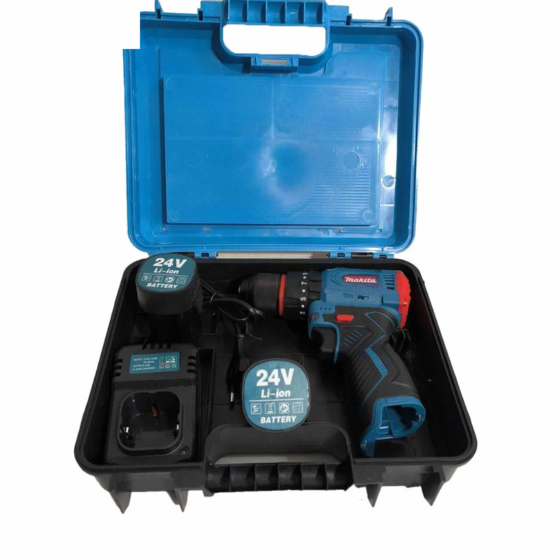 مجموعه 28 عددی دریل ماکیتا مدل 24V-brushless-dual battery