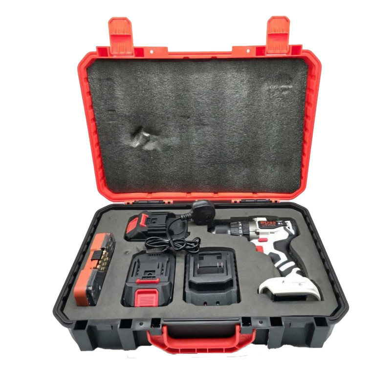 دریل شارژی چکشی باس مدل 198Volt-Brushlessمجموعه 6 عددی دریل شارژی چکشی باس مدل 198Volt-Brushlessمجموعه 6 عددی