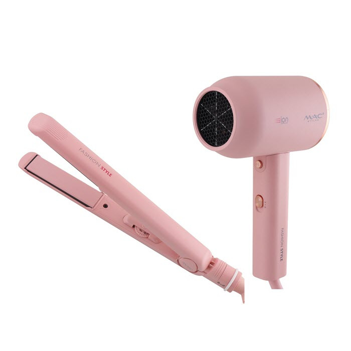 سشوار حرفه ای مک استایلر مدل MC-6605 به همراه اتو مو کد 01