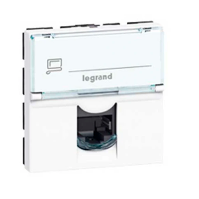 کیستون شبکه 2 ماژول پهن CAT6 UTP لگراند کد 76564-small-image