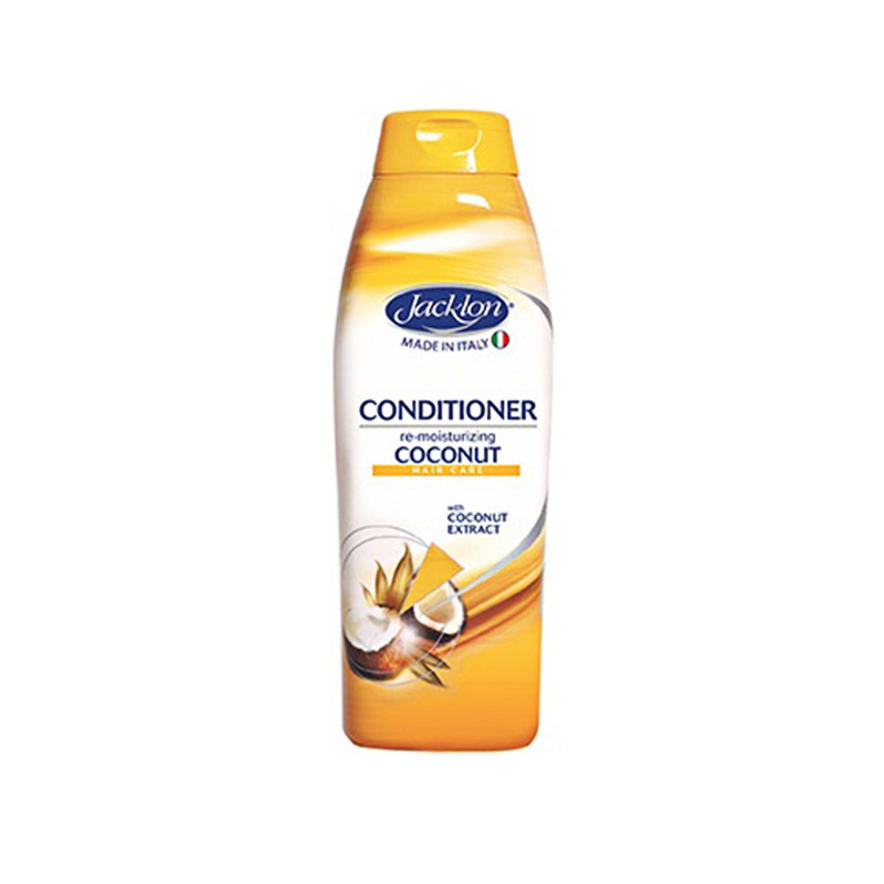 نرم کننده موی سر جکلون مدل Conditioner حاوی روغن نارگیل حجم 500 میلی لیتر