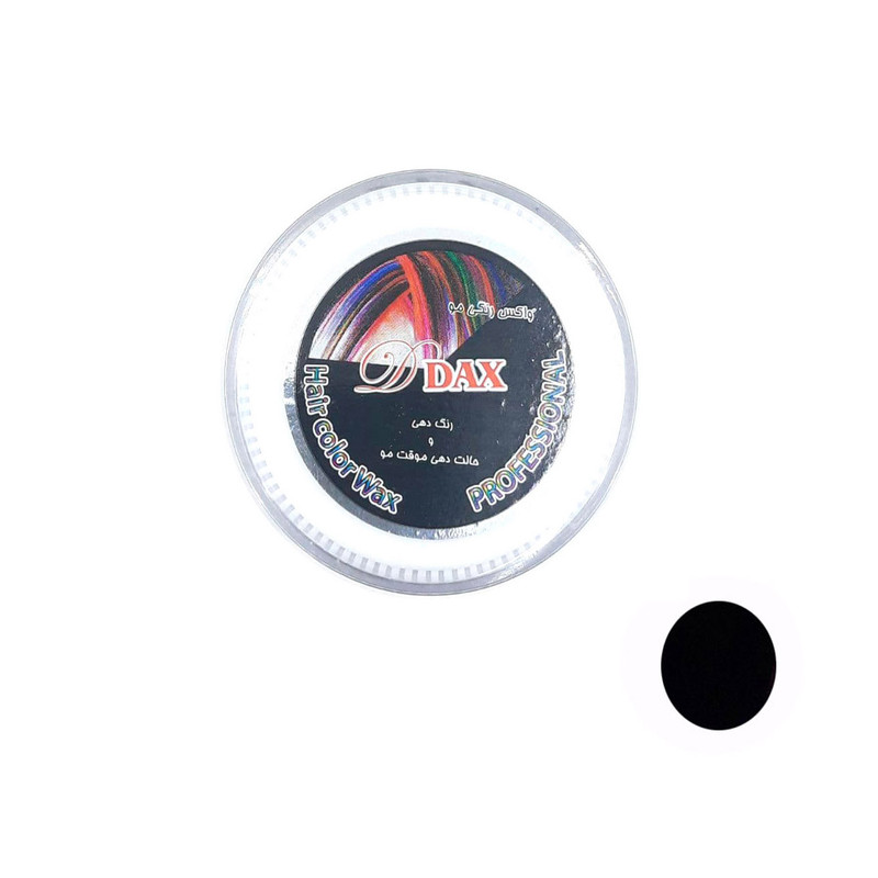 واکس مو دی داکس مدل2in1 حجم 125 میلی لیتر رنگ مشکی