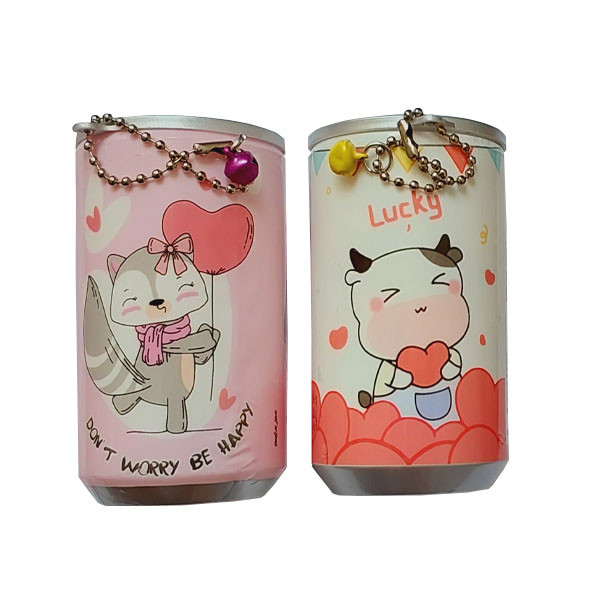 دستمال مرطوب مدل فانتزی طرح قوطی 3004 مجموعه 2 عددی