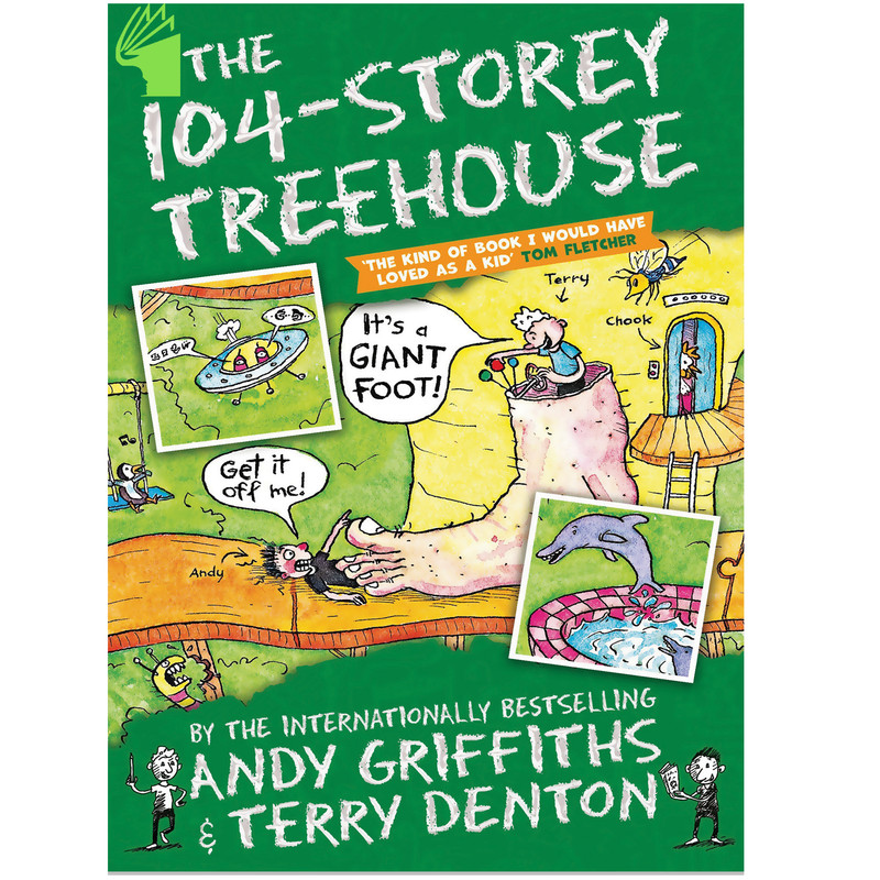کتاب The 104-Story Treehouse اثر Andy Griffiths انتشارات معیار علم کتاب The 104-Story Treehouse اثر Andy Griffiths انتشارات معیار علم