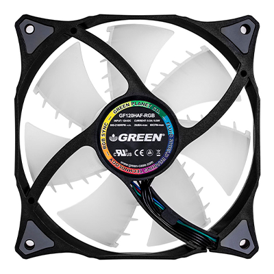 فن کیس گرین مدل GF120RGB