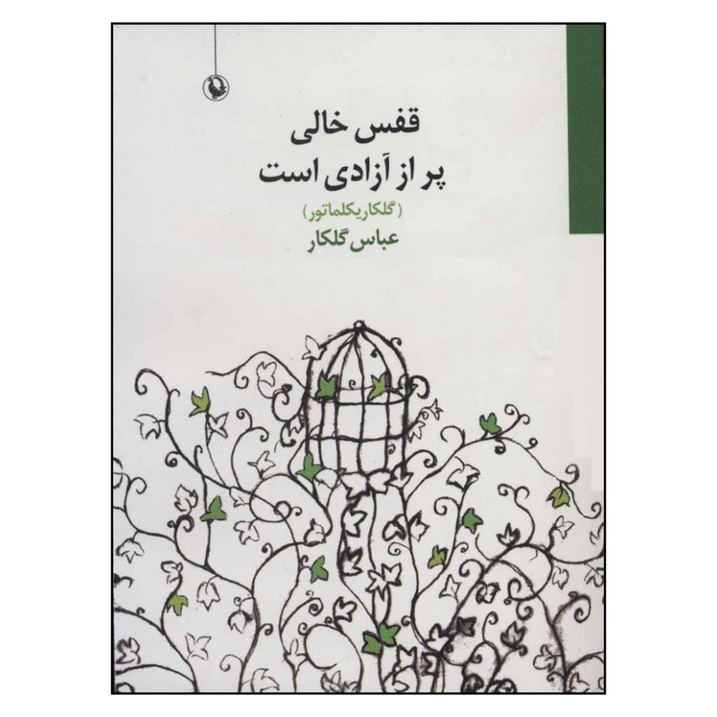 کتاب قفس خالی پر از آزادی است اثر عباس گلکار انتشارات مروارید کتاب قفس خالی پر از آزادی است اثر عباس گلکار انتشارات مروارید