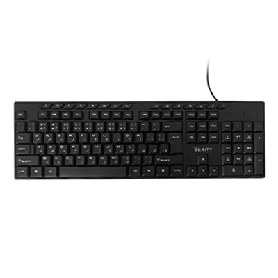 کیبورد با سیم وریتی مدل V-KB6123 کیبورد با سیم وریتی مدل V-KB6123-small-image