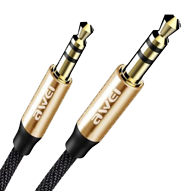 کابل انتقال صدا آوی مدل AUX-001 به طول 1 متر  کابل انتقال صدا آوی مدل AUX-001 به طول 1 متر