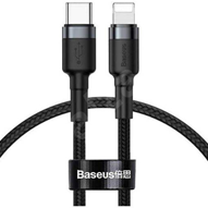 کابل تایپ سی به لایتنینگ باسئوس مدل CATLKLF-G1 Cafule طول 1 متر کابل تایپ سی به لایتنینگ باسئوس مدل CATLKLF-G1 Cafule طول 1 متر