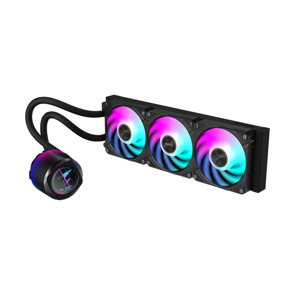 خنک کنندهمایع پردازنده گیگابایت مدل AORUS WATERFORCE X II 360 خنک کنندهمایع پردازنده گیگابایت مدل AORUS WATERFORCE X II 360-small-image