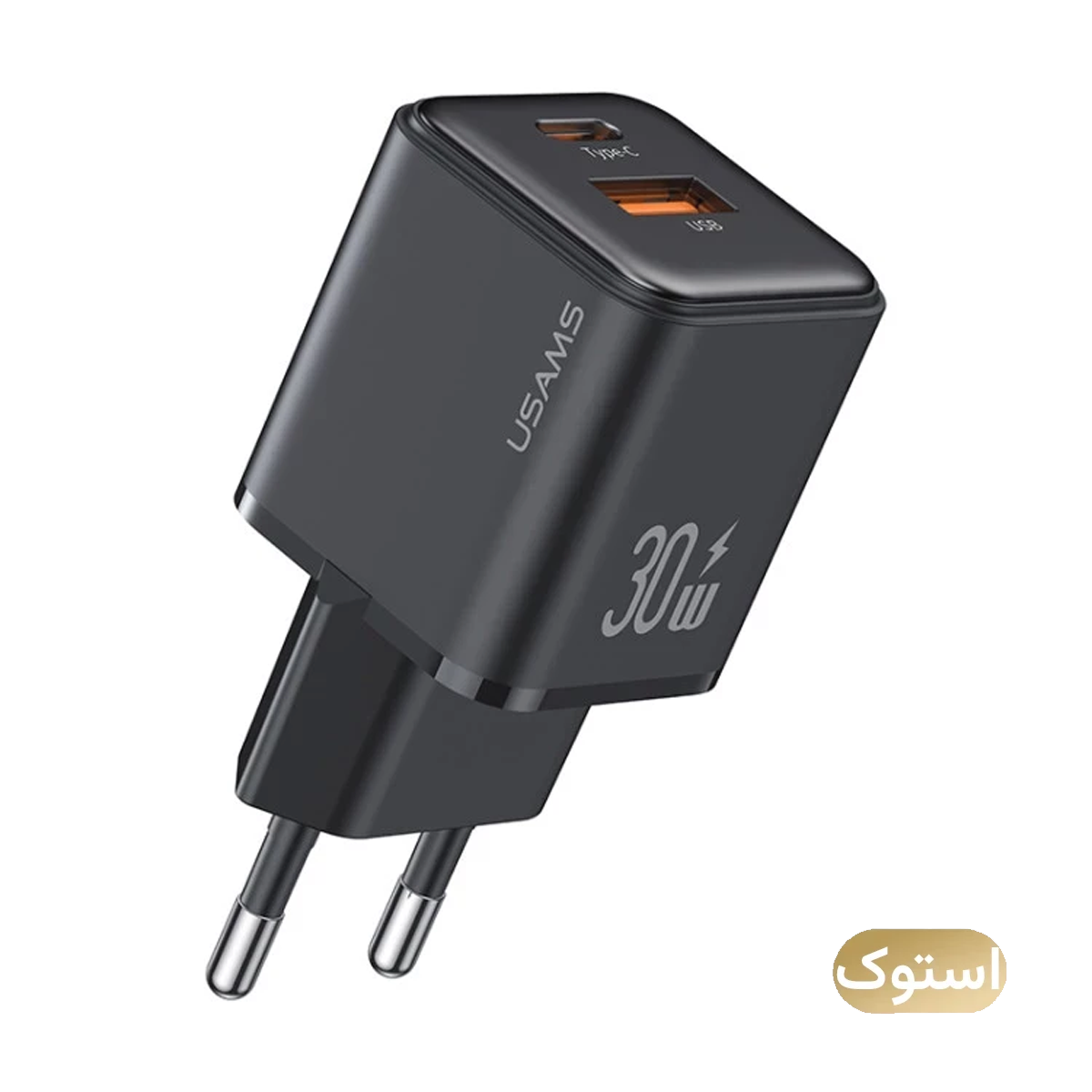 شارژر دیواری استوک Open Box - یوسمز 30 وات مدل US-CC189 - مشکی-small-image
