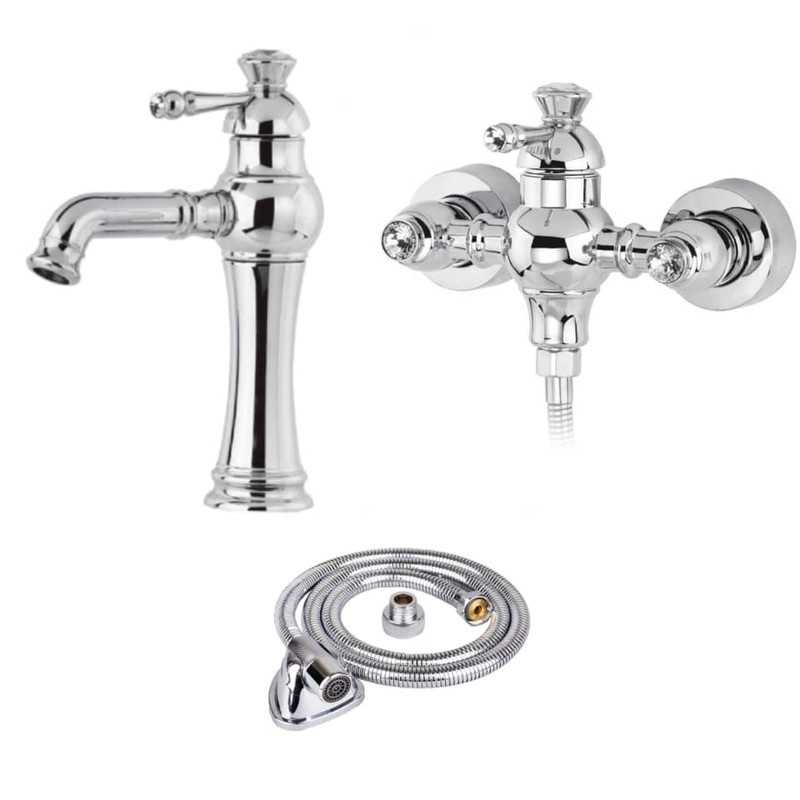 ست شیرآلات کسری مدل شهیاد مجموعه 3 عددی