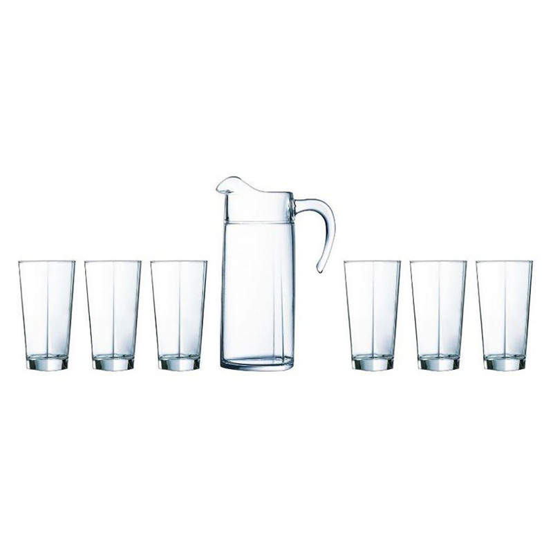 ست پارچ و لیوان لومینارک مدل Delta