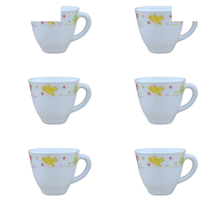 فنجان پارس اپال مدل بِرد کد 440 بسته 6 عددی