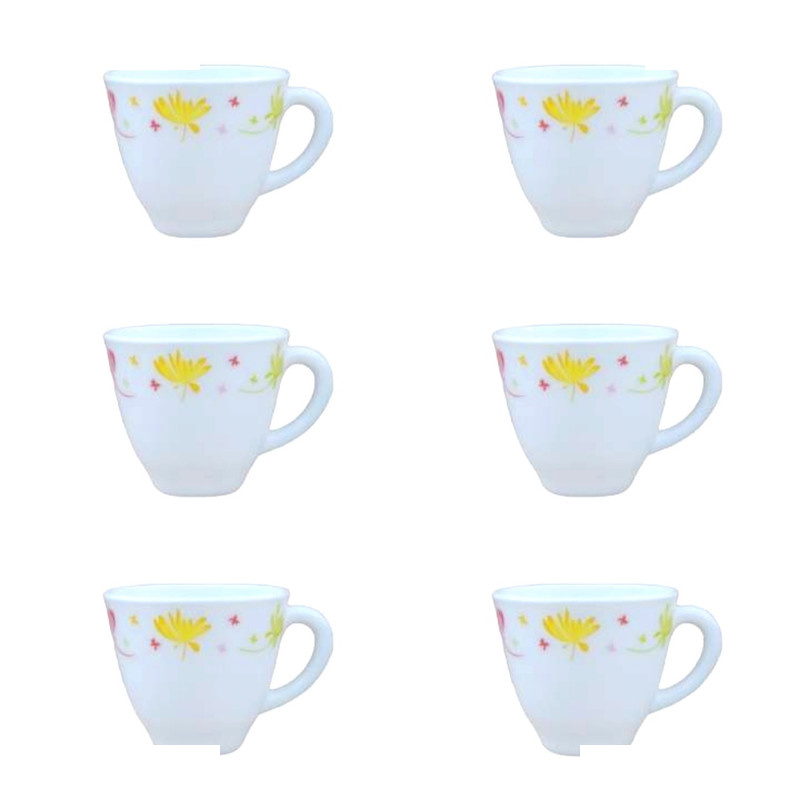 فنجان پارس اپال مدل Bird کد 440 بسته 6 عددی