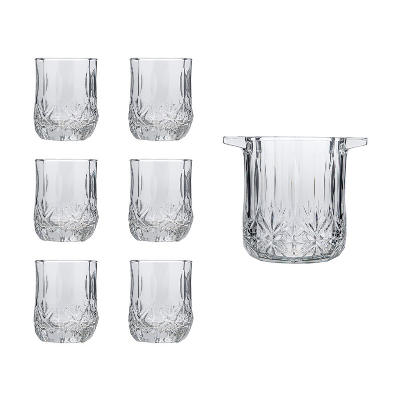 ست یخدان و لیوان لومینارک مدل27 Brighton