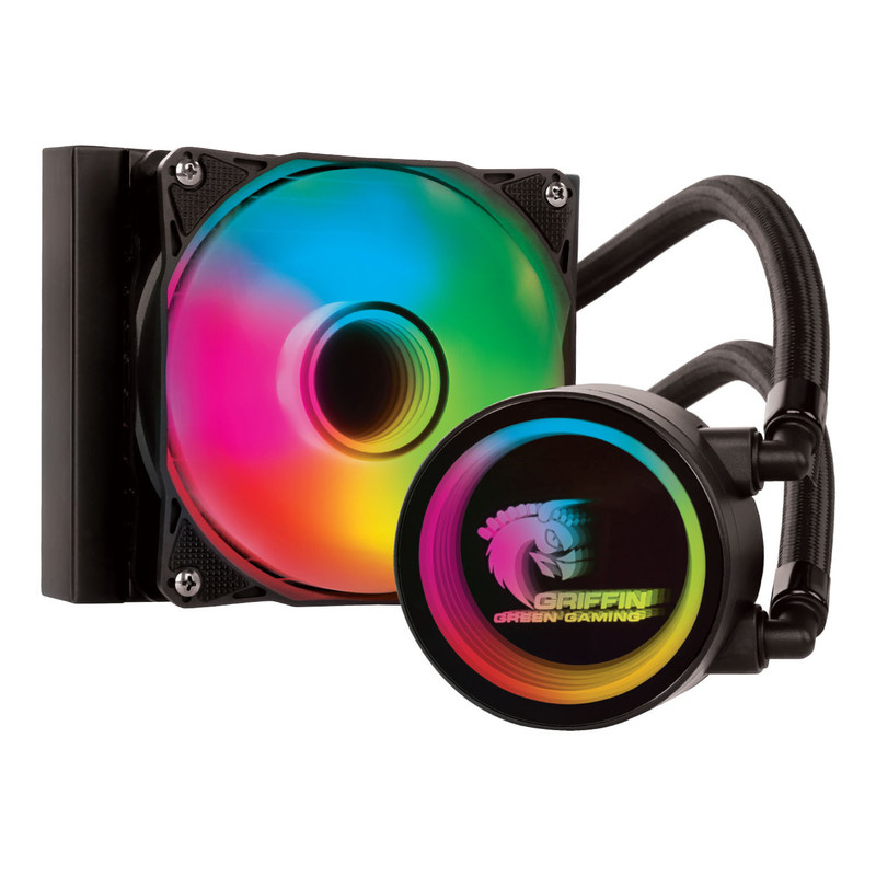 خنک کننده آبی گرین مدل GLACIER 120 ECO-ARGB