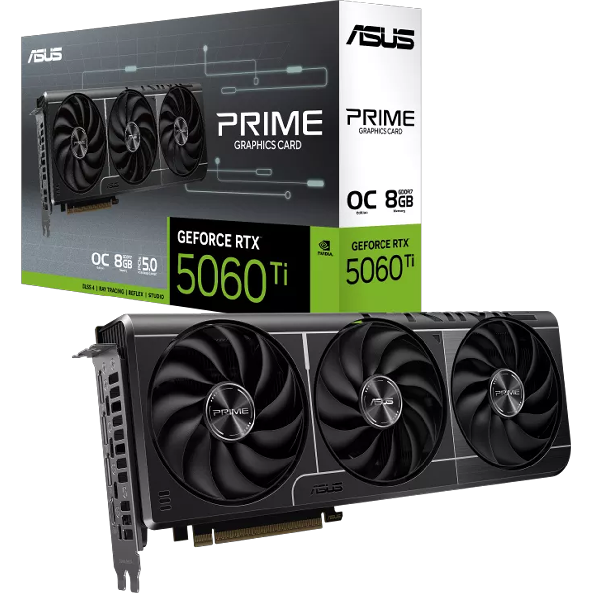 کارت گرافیک ایسوس مدل PRIME GeForce RTX™ 5060 Ti 8GB GDDR7 OC Edition-small-image