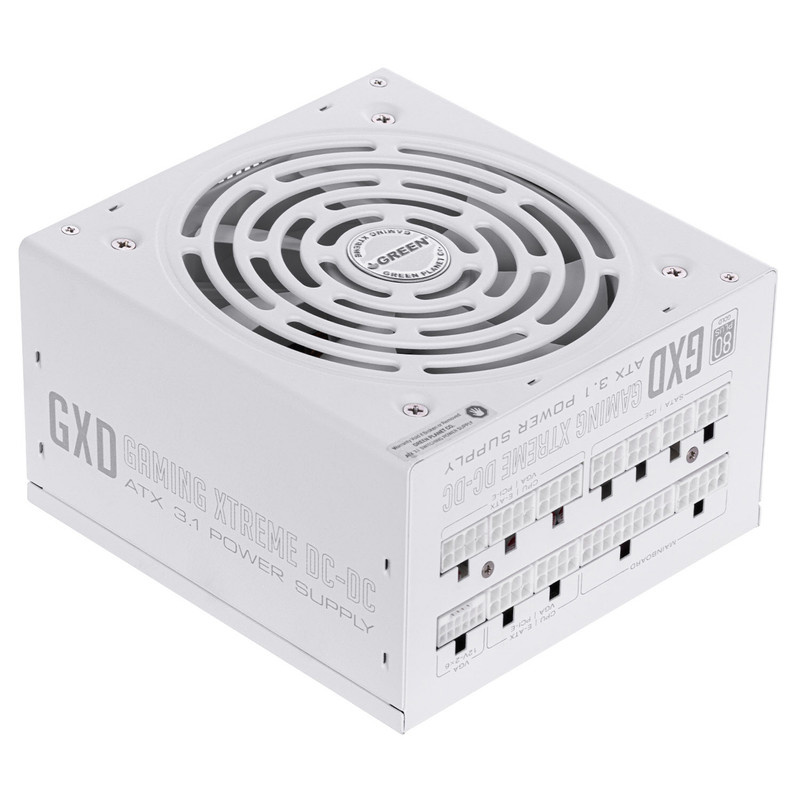 منبع تغذیه کامپیوتر 1000W وات گرین مدل GP1000B-GXD White (ATX 3.1) منبع تغذیه کامپیوتر 1000W وات گرین مدل GP1000B-GXD White (ATX 3.1)