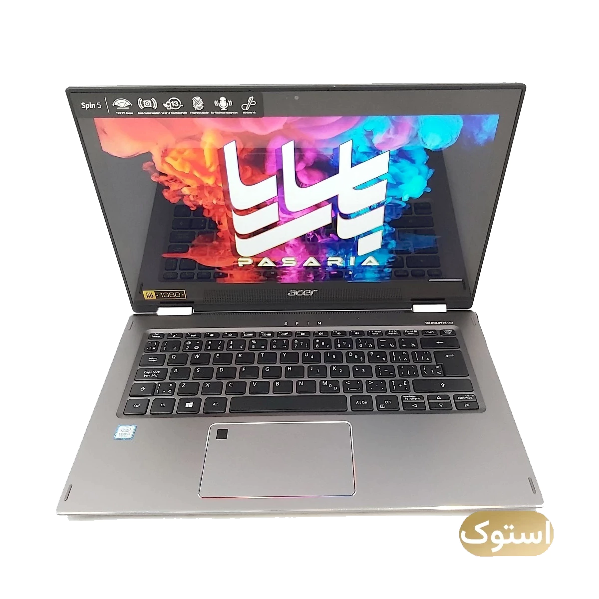 لپ تاپ استوک USED - ایسر 14 اینچی مدل Spin 5 SP513-52N i5 8250u 8GB 256GB - سرمه ای لپ تاپ استوک USED - ایسر 14 اینچی مدل Spin 5 SP513-52N i5 8250u 8GB 256GB - سرمه ای-small-image