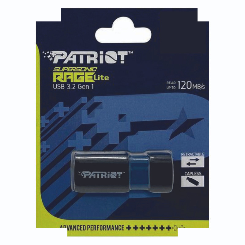 فلش مموری پتریوت مدل Supersonic Rage Lite ظرفیت 32 گیگابایت