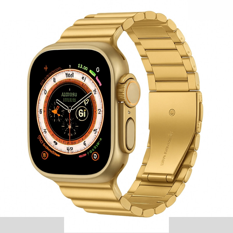 ساعت هوشمند 42 میلی متری ویسمی مدل ultra 3 x53 همراه با بند فلزی و ساده