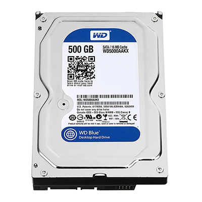 هارد دیسک اینترنال وسترن دیجیتال مدل Blue WD5000AAKX ظرفیت 500 گیگابایت