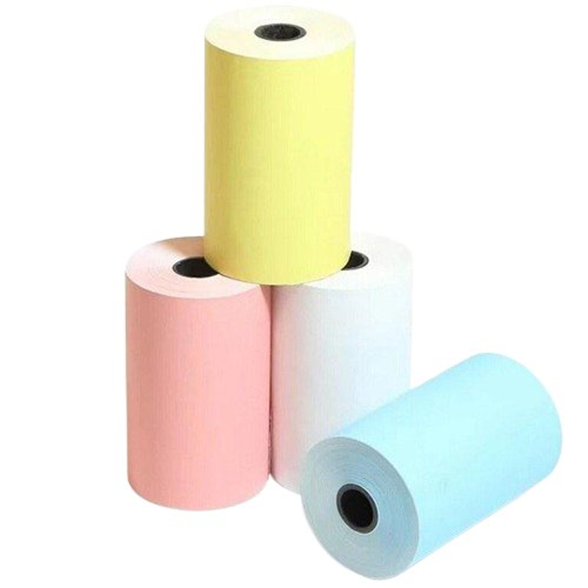 رول کاغذ حرارتی POS مدل رنگی بسته 10 عددی-small-image